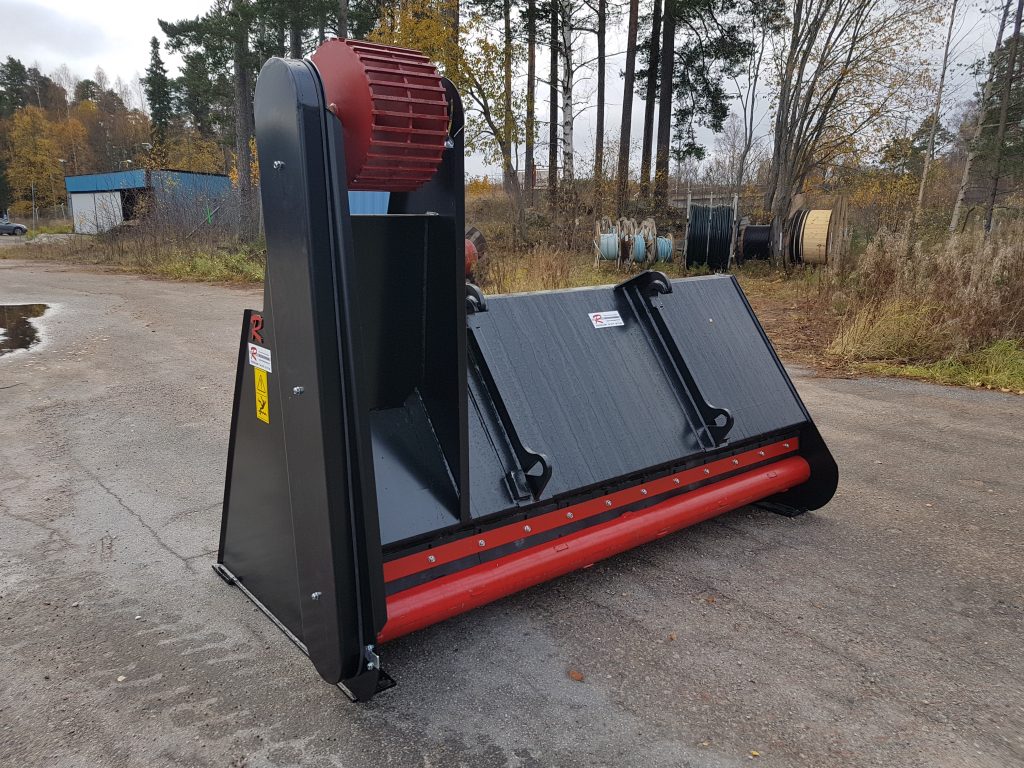 mekanisk sandspridare som ej kräver hydraulik för att styra valsen